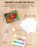 [Pack of 5] Watercolor Coloring Club Box - Landscape