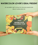 [Pack of 5] Watercolor Coloring Club Box - Autumn