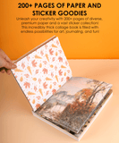 [Pack of 5] 200+ Pages Autumn Palette Collage Activity Book