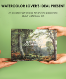 [Pack of 5] Watercolor Coloring Club Box - Forest