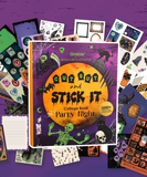 [Pack of 5] 200+ Pages Halloween Party Night Collage Activity Book