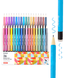 [Pack of 10] Medium Point Erasable Gel Pen Set Of 9