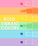 [Pack of 4]Fruit Scented Highlighter Set of 6