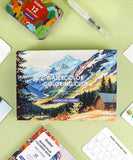[Pack of 5] Watercolor Coloring Club Box - Landscape