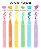 [Pack of 4]Fruit Scented Highlighter Set of 6