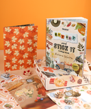 [Pack of 5] 200+ Pages Autumn Palette Collage Activity Book