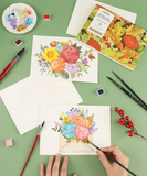 [Pack of 5] Watercolor Coloring Club Box - Autumn