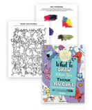 [Pack of 5] What to Draw When You Think You Can't Drawing Kit - Paws & Relax