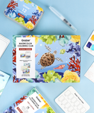 [Pack of 5] Watercolor Coloring Club Box - Ocean