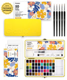 [Pack of 5] All-In-One Premium Watercolor Set of 50