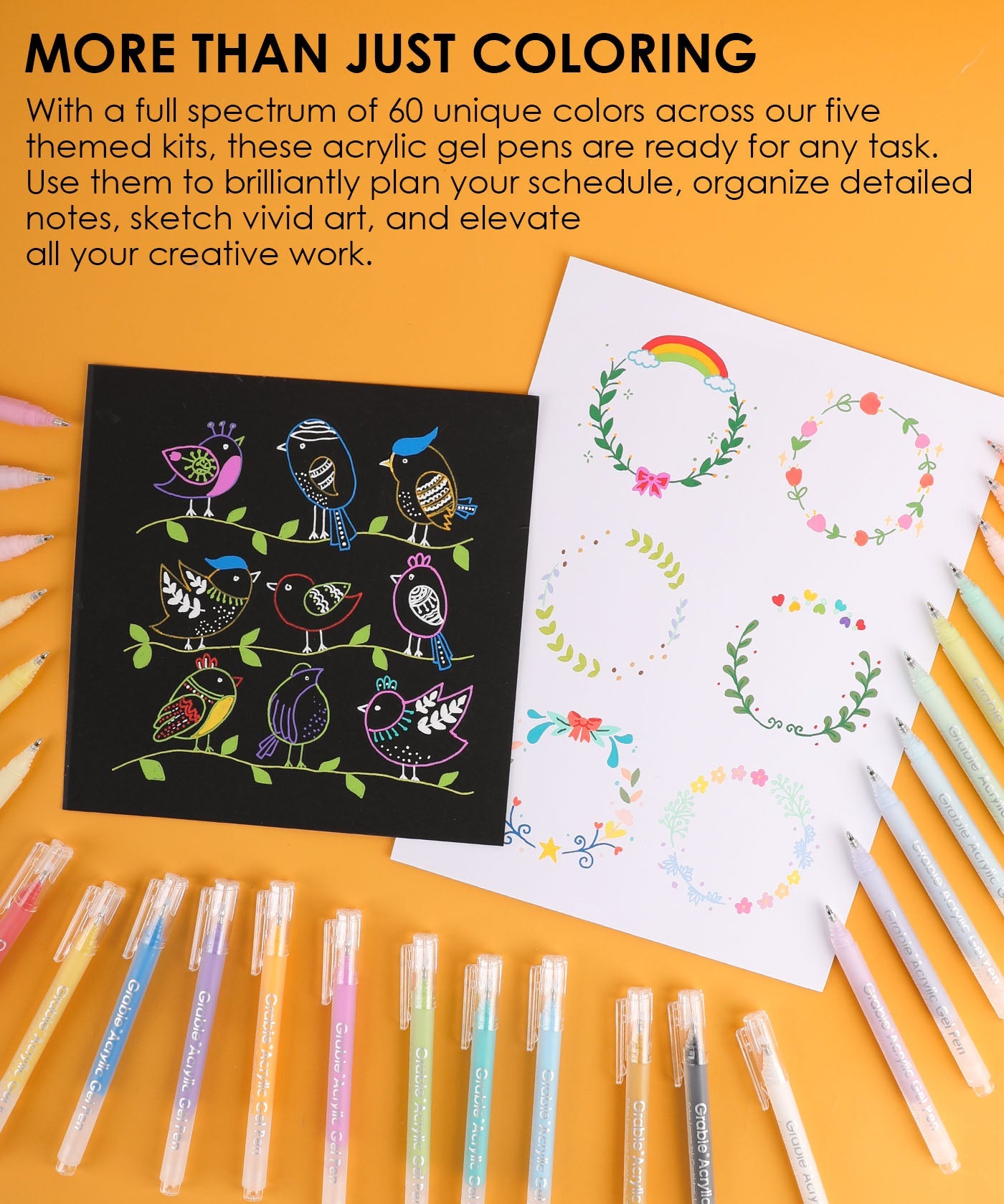 best gel pens, best pens for note taking, best pens for journaling, good pens for journaling, rainbow gel pens, gel pen, gel pen gel, gel pen set, journal and pen, journaling pens, best journaling pen, best journaling pens, journal pens, journal pen, acrylic pens fine tip, journaling pen, good bullet journal pens, best bullet journal pens, best pens for notes, good journaling pens, good pens for notes, pens for journaling, Grabie Art, Grabie Art supplies, Grabie stationery, Grabie stationeries, Grabie Pens,