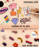 [Pack of 6] Shrink to Sparkles Craft Kit (DIY Shrinky Dinks Set)