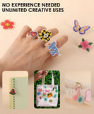 [Pack of 6] Shrink to Sparkles Craft Kit (DIY Shrinky Dinks Set)