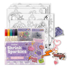 [Pack of 6] Shrink to Sparkles Craft Kit (DIY Shrinky Dinks Set)