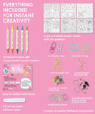 [Pack of 6] Shrink to Sparkles Craft Kit (DIY Shrinky Dinks Set)