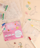 [Pack of 6] Shrink to Sparkles Craft Kit (DIY Shrinky Dinks Set)
