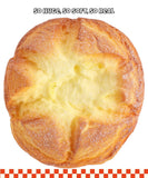 Grabie Ultimate Stress Relief Squishy resembling a large, soft, and realistic cream-filled pastry with powdered sugar detail