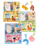 [Pack of 6]Drop to Puff 3D Sponge Art Kit