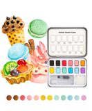 [Pack of 6]Wholesale - Watercolor Pocket Set Of 12 With Brush - Dessert Colors