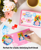 [Pack of 6]Mini Diamond Art Cards