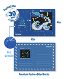 [Pack of 6]Mini Diamond Art Cards