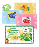 [Pack of 6]Mini Diamond Art Cards