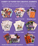 [Pack of 5] 200+ Pages Halloween Party Night Collage Activity Book