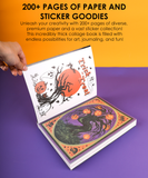 [Pack of 5] 200+ Pages Halloween Party Night Collage Activity Book