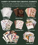 [Pack of 5] 200+ Pages Holiday Magic Collage Activity Book