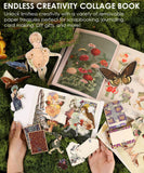 [Pack of 5] 200+ Pages The Botanical Muse Collage Activity Book