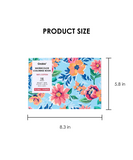 [Pack of 10] 15 Sheets 140LB Floral-Themed Watercolor Coloring Book